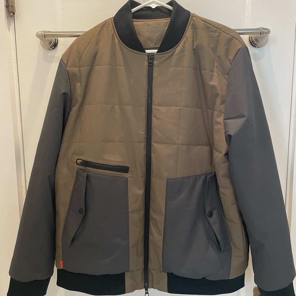 Super73 Quilted Sipes Bomber Jacket Mens XL